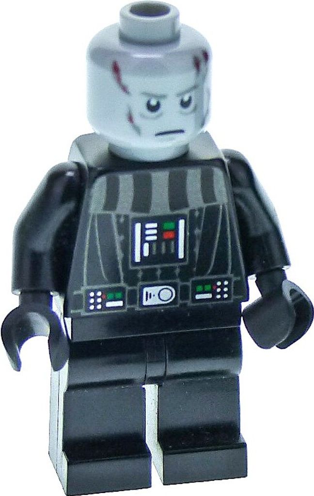 1x Lego Minifigur Star Wars Darth Vader schwarz Todesstern Produktbild 