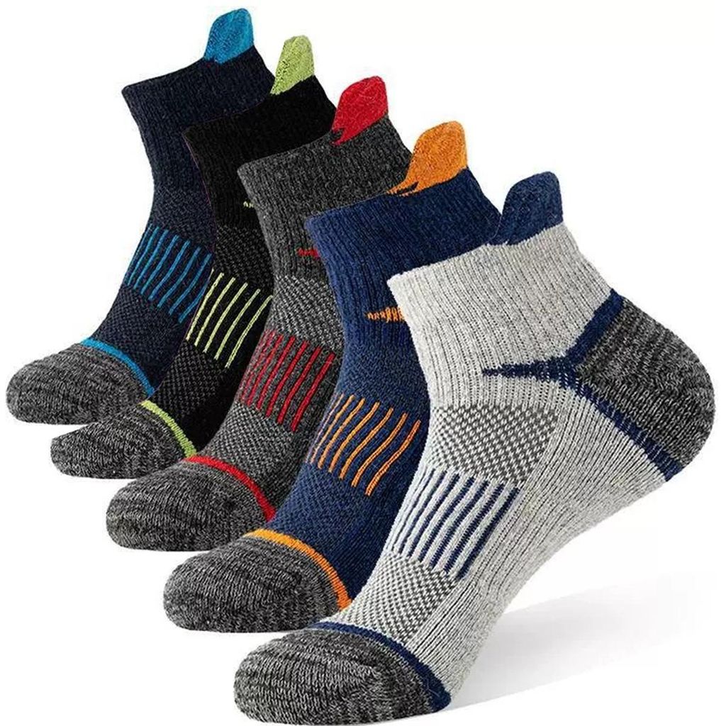 5 Paar Sportsocken 38-44 Damen Herren atmungsaktiv Produktbild 