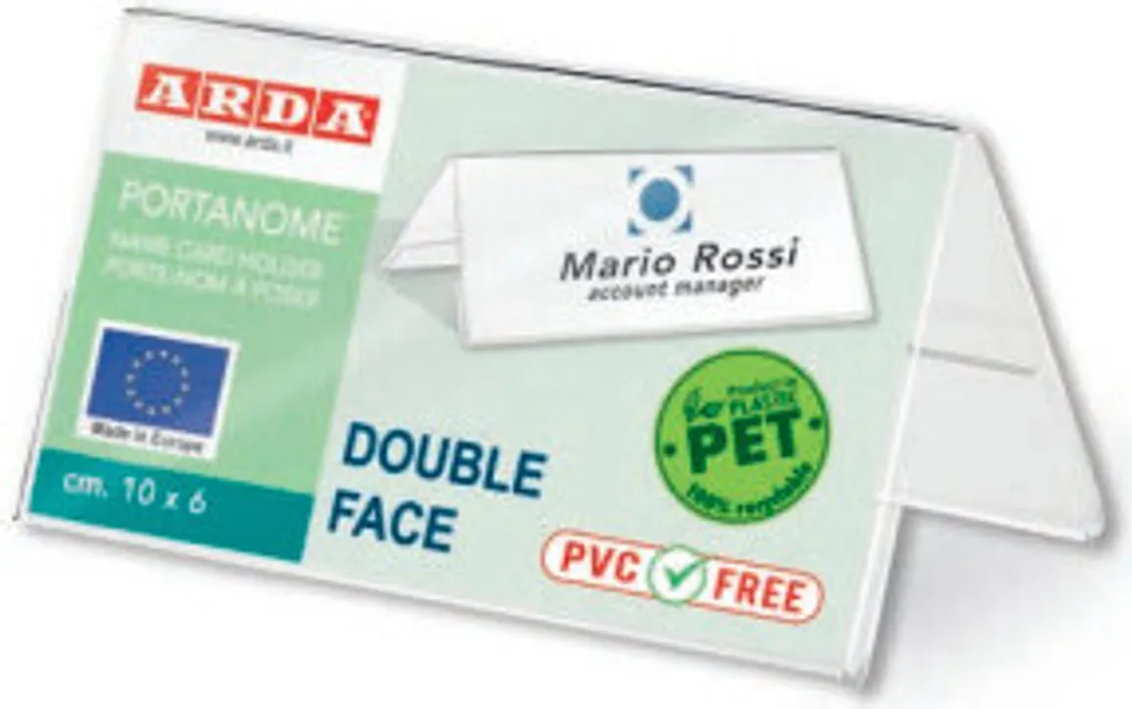 ARDA 80A2 Transparent PET : Règle Plate Universelle 100x60mm (x1)