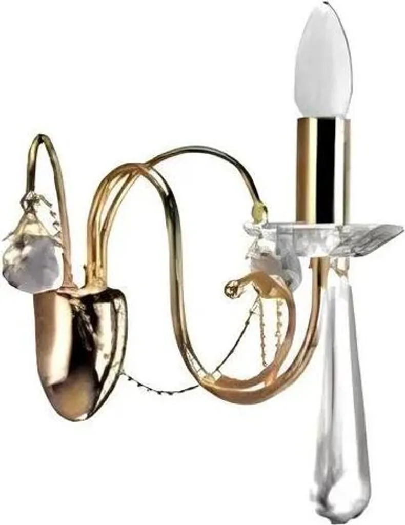 Lampe couronne lumineuse murale en cristal avec pendentif de plafond luxe