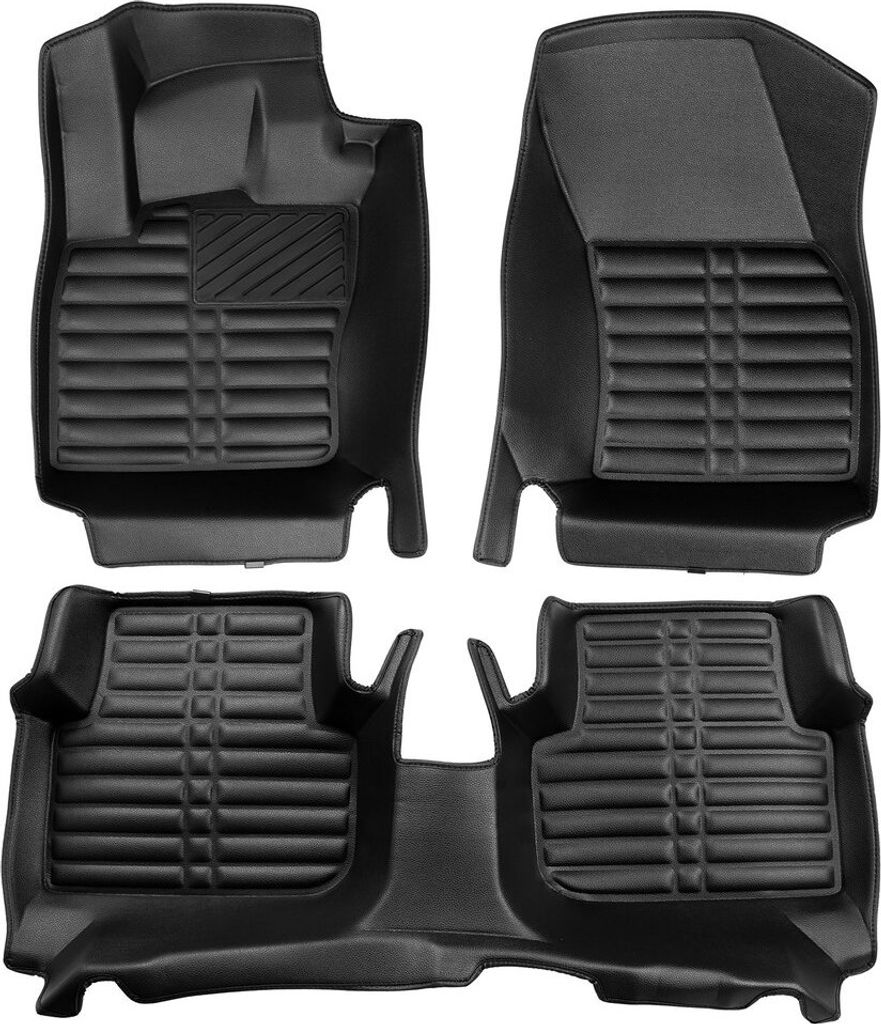 5D Premium Auto Fussmatten TPE Set passend für Ford Fiesta (8.Gen) Baujahr ab 2017