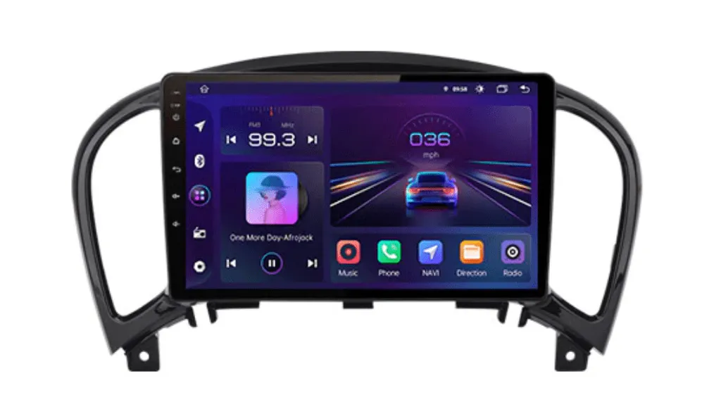 Système de Navigation Nissan Juke 2010-2014 avec Caméra de Recul et WiFi