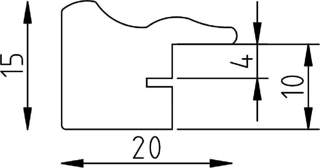 Cornice Foto 24x30 Grigia Legno Profilo 38mm Vetro Antiriflesso Offerta - 4