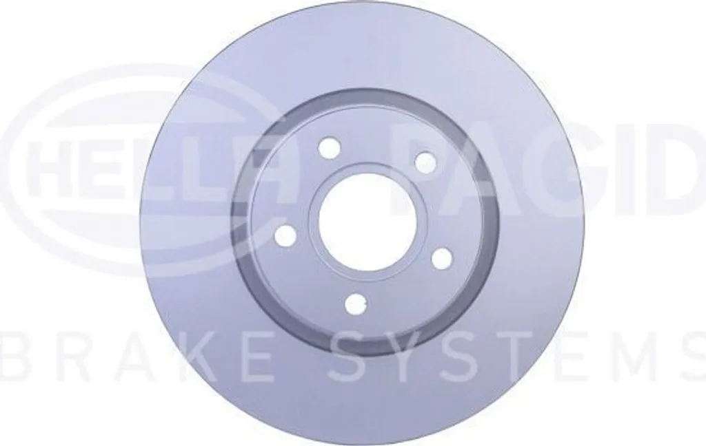 Disque de frein HELLA 8DD 355 112-191 pour Ford Focus et C-Max