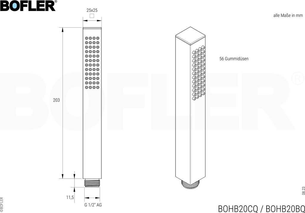 HANSGROHE VERNIS SHAPE | BOFLER Unterputz Duschsystem #20, Produktbild 10