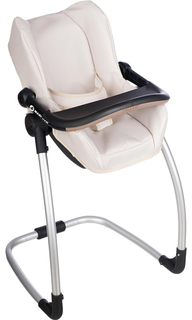 SMOBY - Maxi-Cosi - Beige Car Seat + High Chair - 3 in 1 - Productafbeelding 