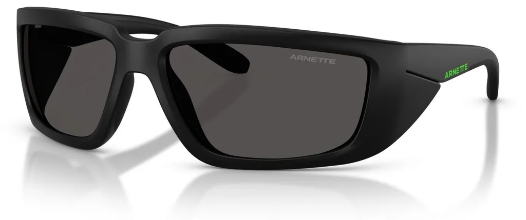 Lunettes de soleil de sport pour hommes Arnette AN4355 Noir Mat