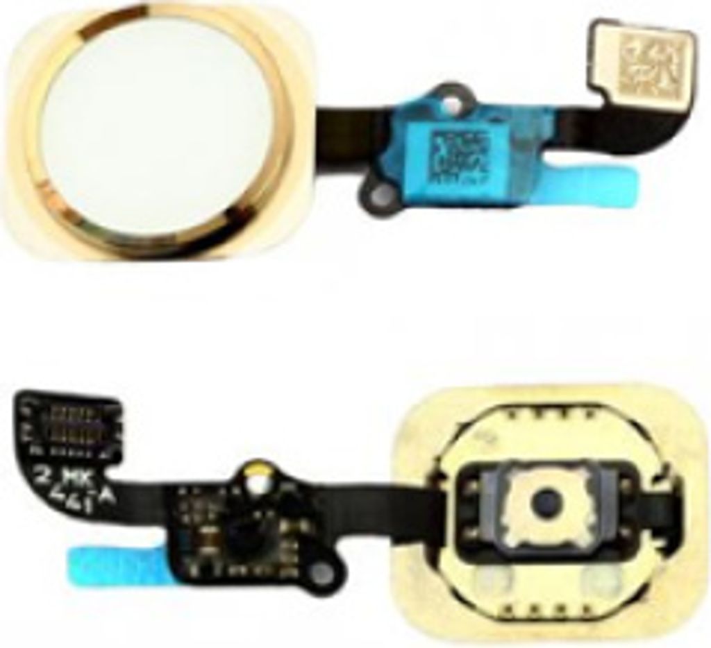 Home Button Kabel mit Fingerprintsensor für iPhone 6, iPhone 6 Plus gold