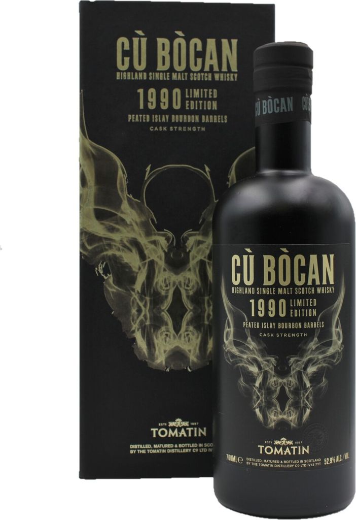Tomatin CÙ BÒCAN 1990 Highland Single Malt Scotch Whisky L.E. 0,7l