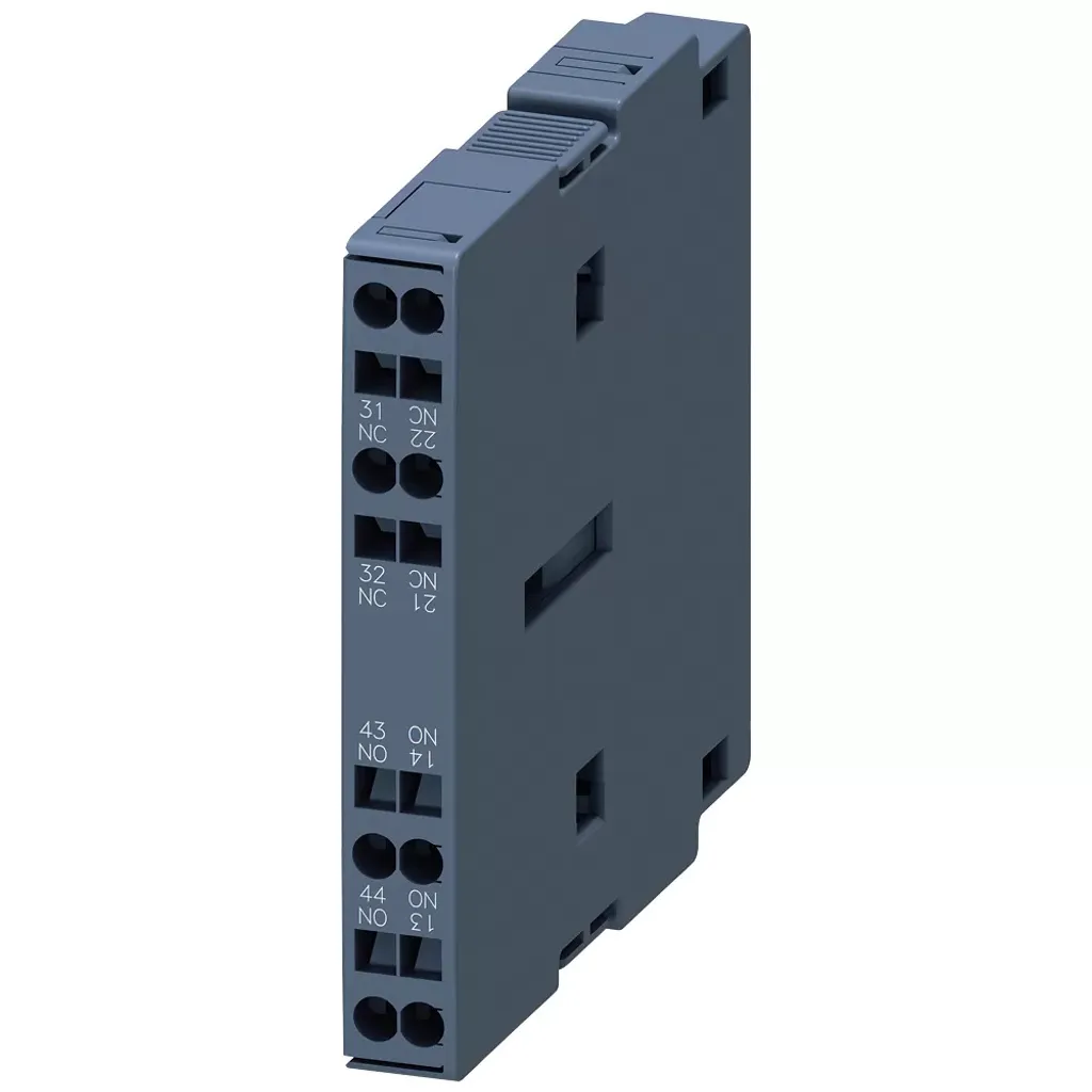 Bloc de contacts Siemens 3RH19212DA11 1F+1O pour contacteur 3RT1