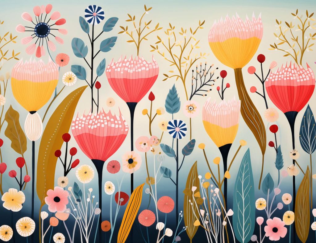 Plakat 65x50cm Traumgarten