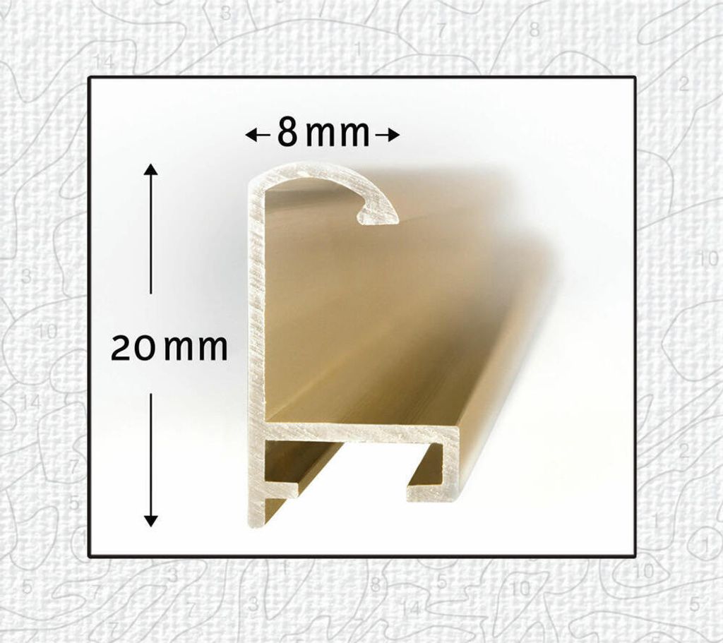 Schipper Maľba podľa čísel - hliníkový rám 40 x 80 cm Obrázok produktu 