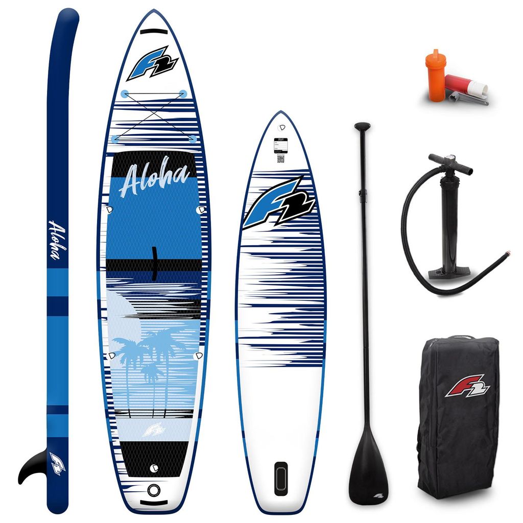 F2  SUP Stand Up Paddle Board Aloha  11'4''  Blau 2024 Produktbild 