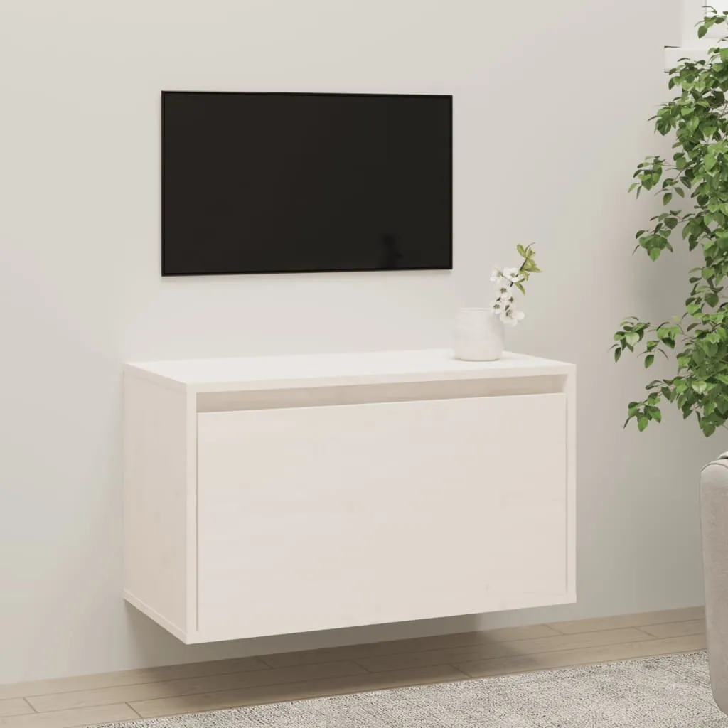 Offerta Armadio a Muro 60x30x35 Bianco - Legno Pino Massiccio Luxury - 3