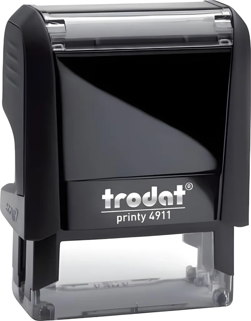 Trodat 4911 Printy 4.0 Eco-Schwarz: Sostenibilità Certificata