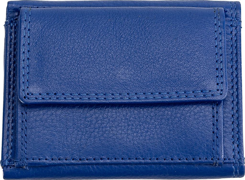 Josephine Osthoff Geldbörse Damen Portemonnaie klein KleinGeldbörse Herren slim Münzbörse Geldbeutel mit Münzfach echt Leder RFID-Schutz (940)