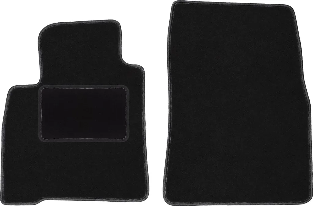 Set Tappeti Anteriori Velours Neri per Toyota Land Cruiser J200 2015-