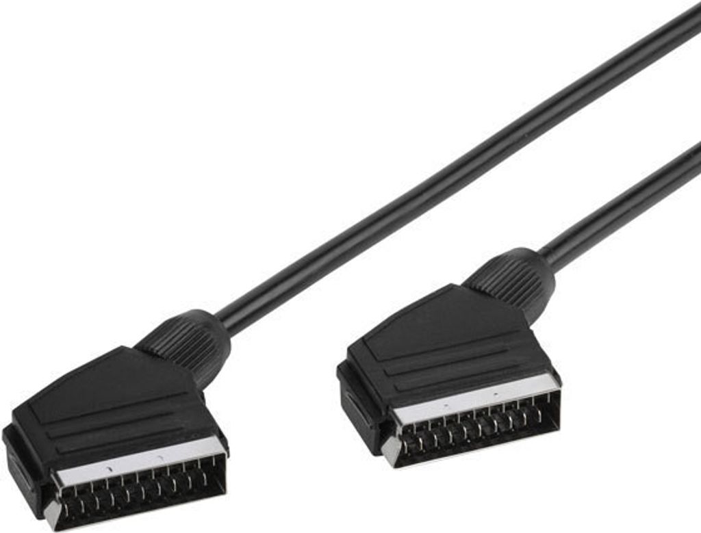 ViVanco™22191 Kabel Scart 1,2 m kabel połączeniowy czarny Zdjęcie produktu
