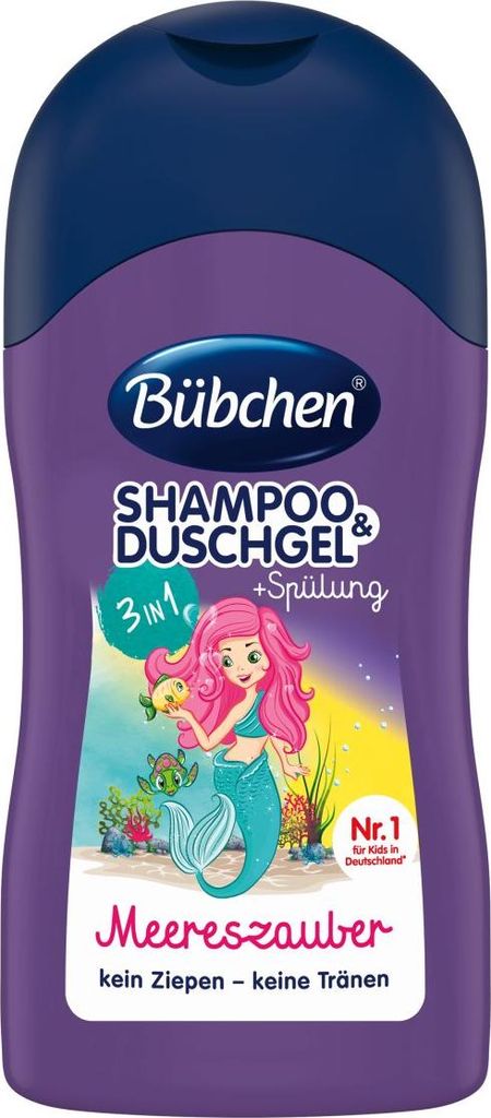 Bübchen Shampooing & Gel douche 50ml Magie de la mer Image du produit 
