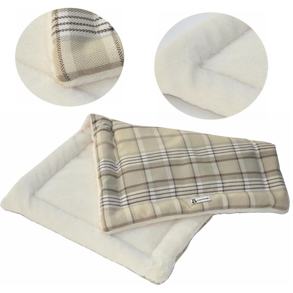 Katzendecke Hundedecke beige 70 cm Produktbild 