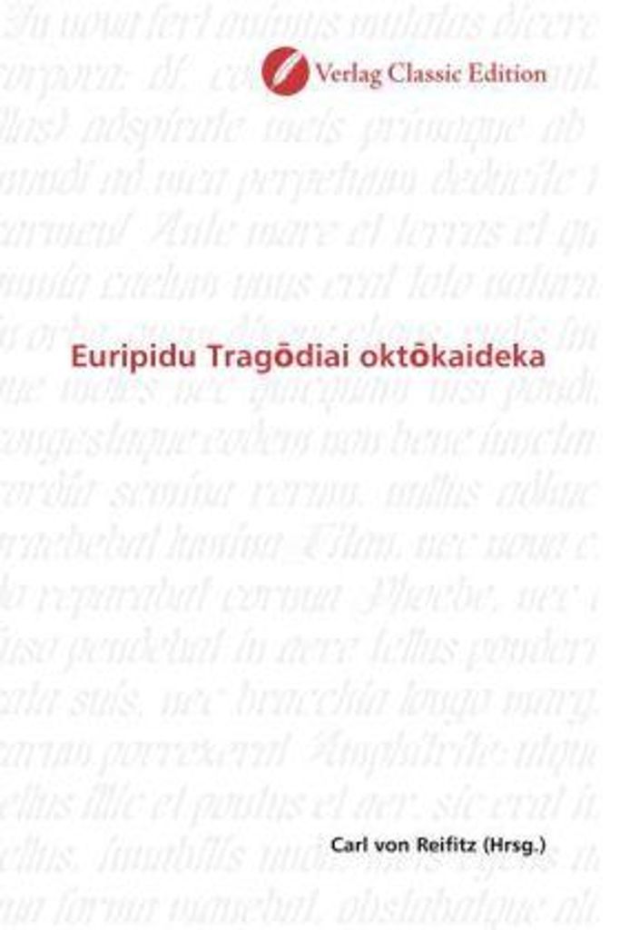 Euripidu Tragodiai oktokaideka