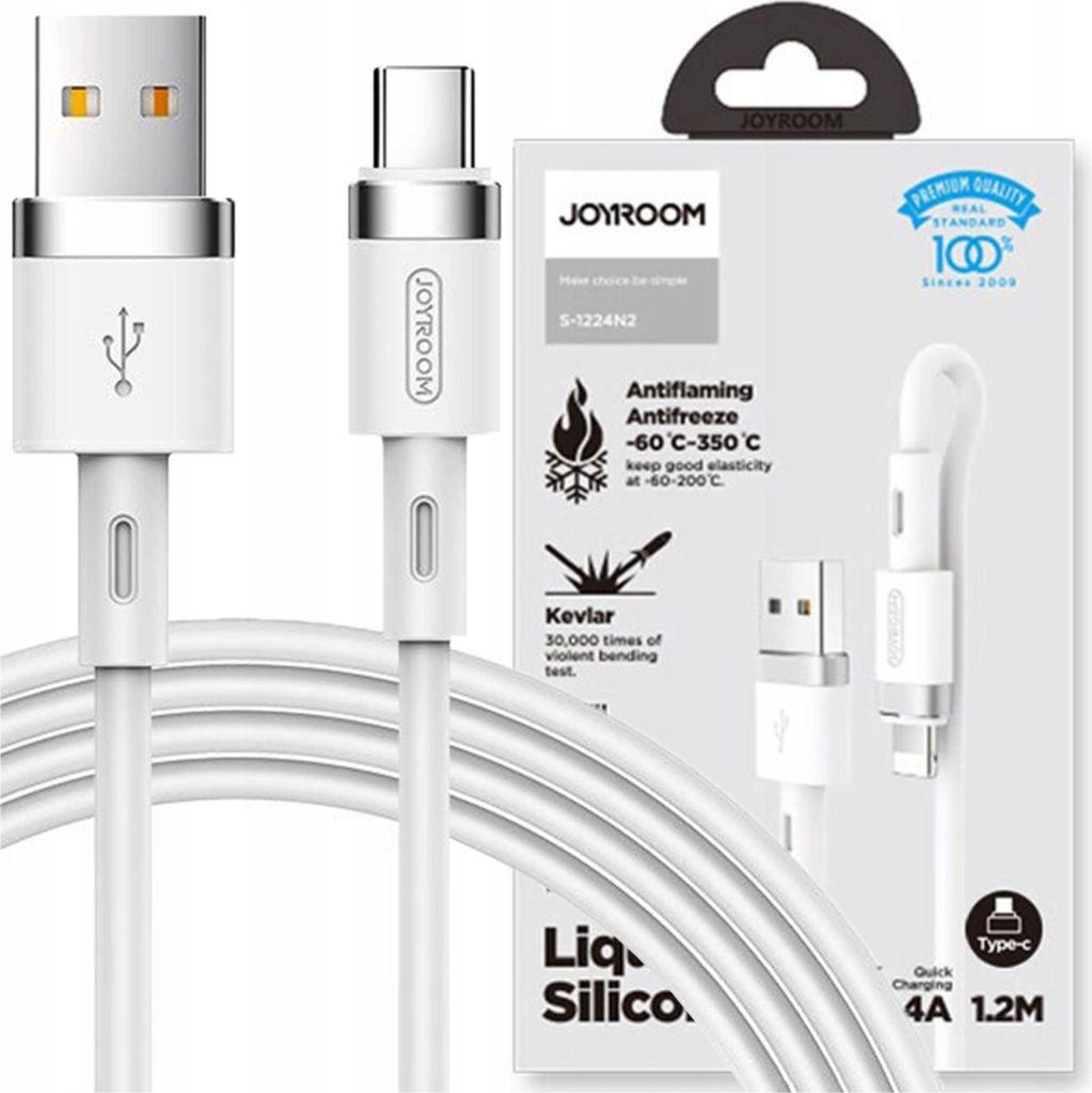 Cavo Joyroom Cavo dati in silicone liquido N2 Usb-A / Usb-C Immagine del prodotto 
