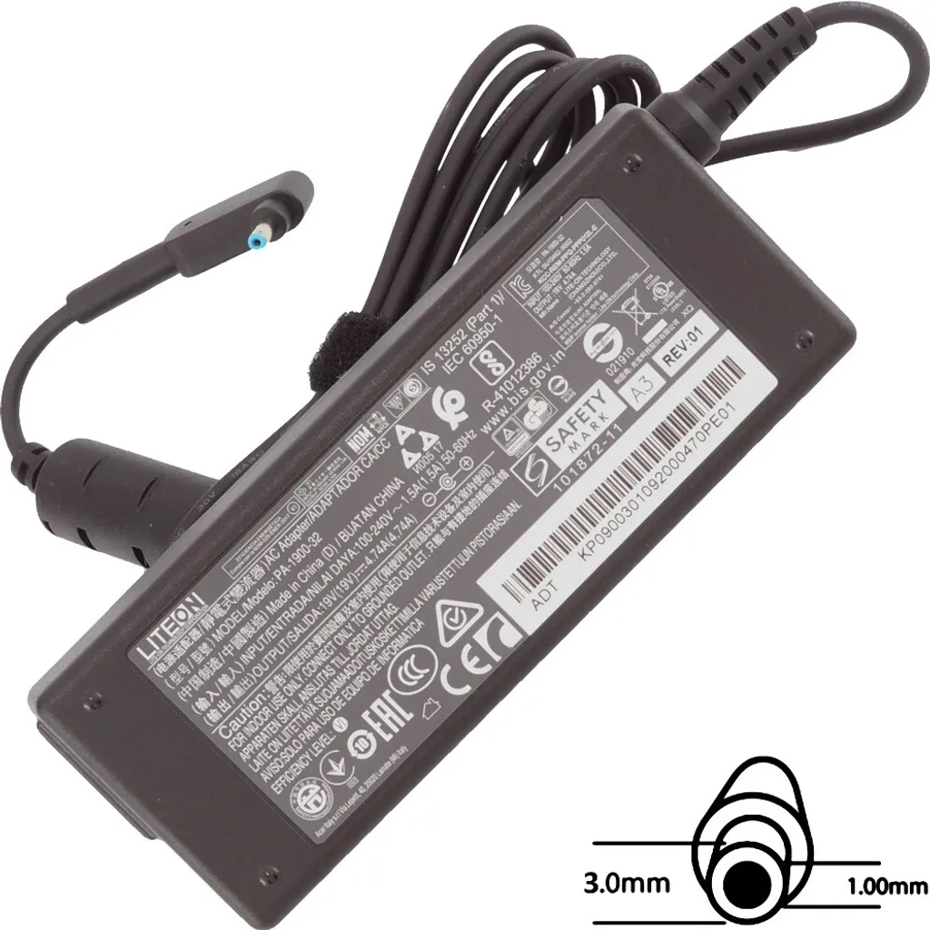 Adaptateur Acer 90W pour Télétravail - Chargeur PC Portable Original