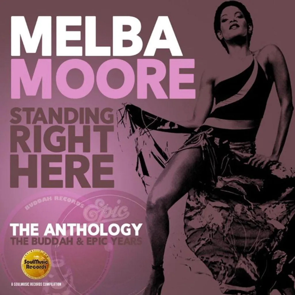 Musique Soul Melba Moore Standing Right Here Anthologie pour Soirée Rétro