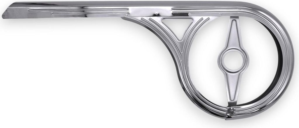 Protège chaîne rétro en chrome pour 46 / 48 dents Image du produit 