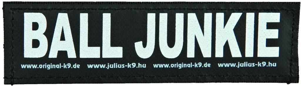 2 Julius-K9 Klettsticker S BALL JUNKIE