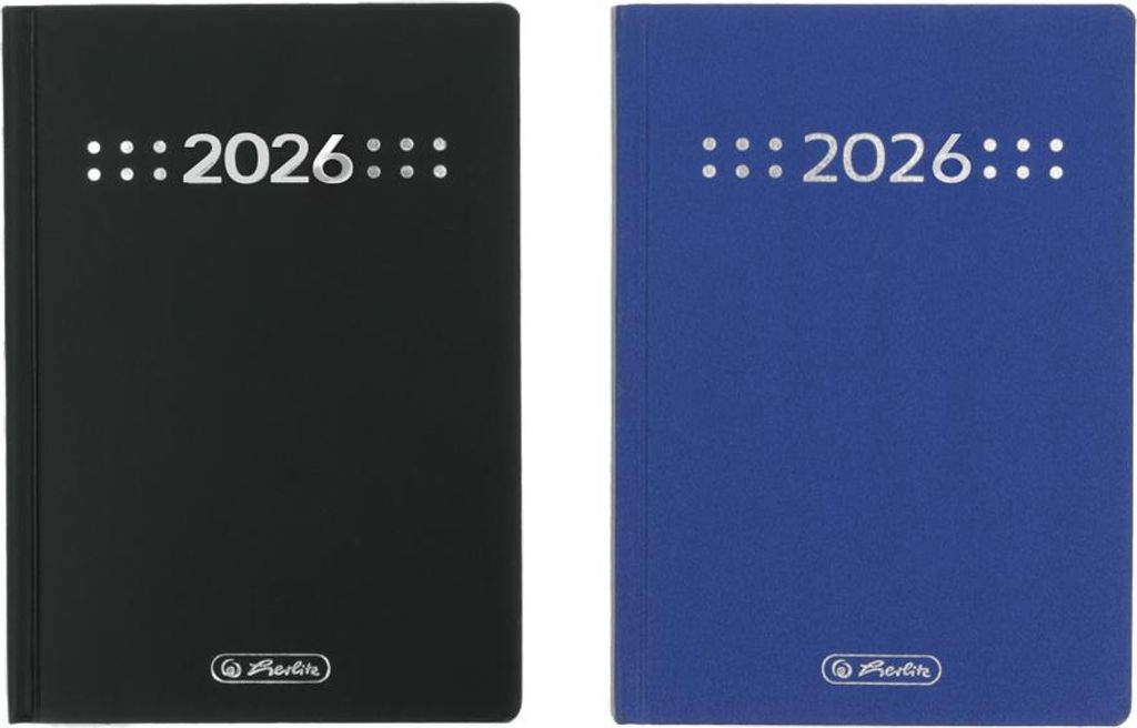 herlitz Buchkalender Minitimer 2026 A6 zufällige Farbe (1 Produktbild 