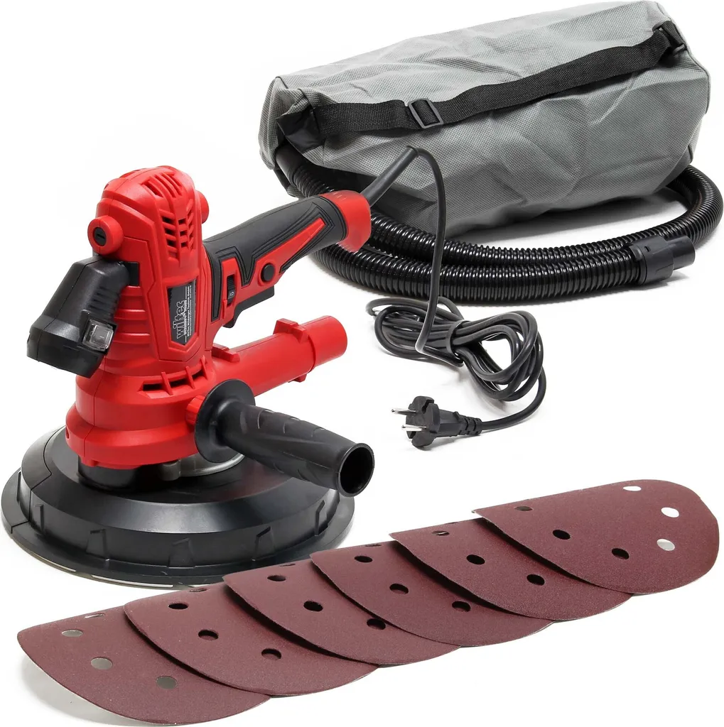 Offerta Levigatrice Wiltec 900W | Aspiratore Integrato 180mm