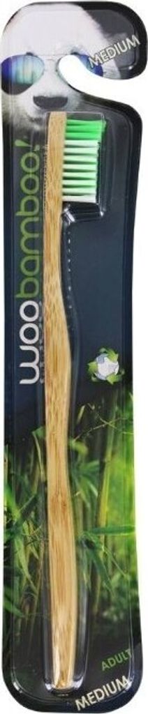 Woobamboo Zahnbürste - Bambus - Medium (Medium) Produktbild 1