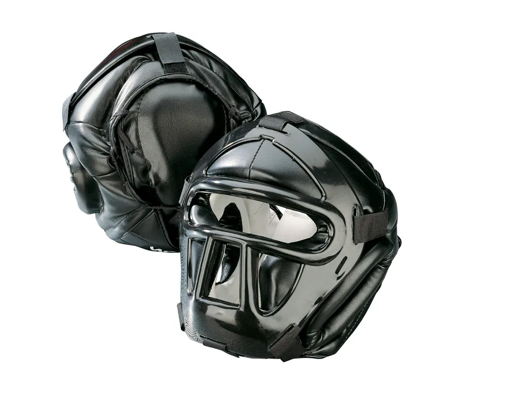 Casque de Protection MMA et Boxe Black Line Top Pad CE Taille M Adulte