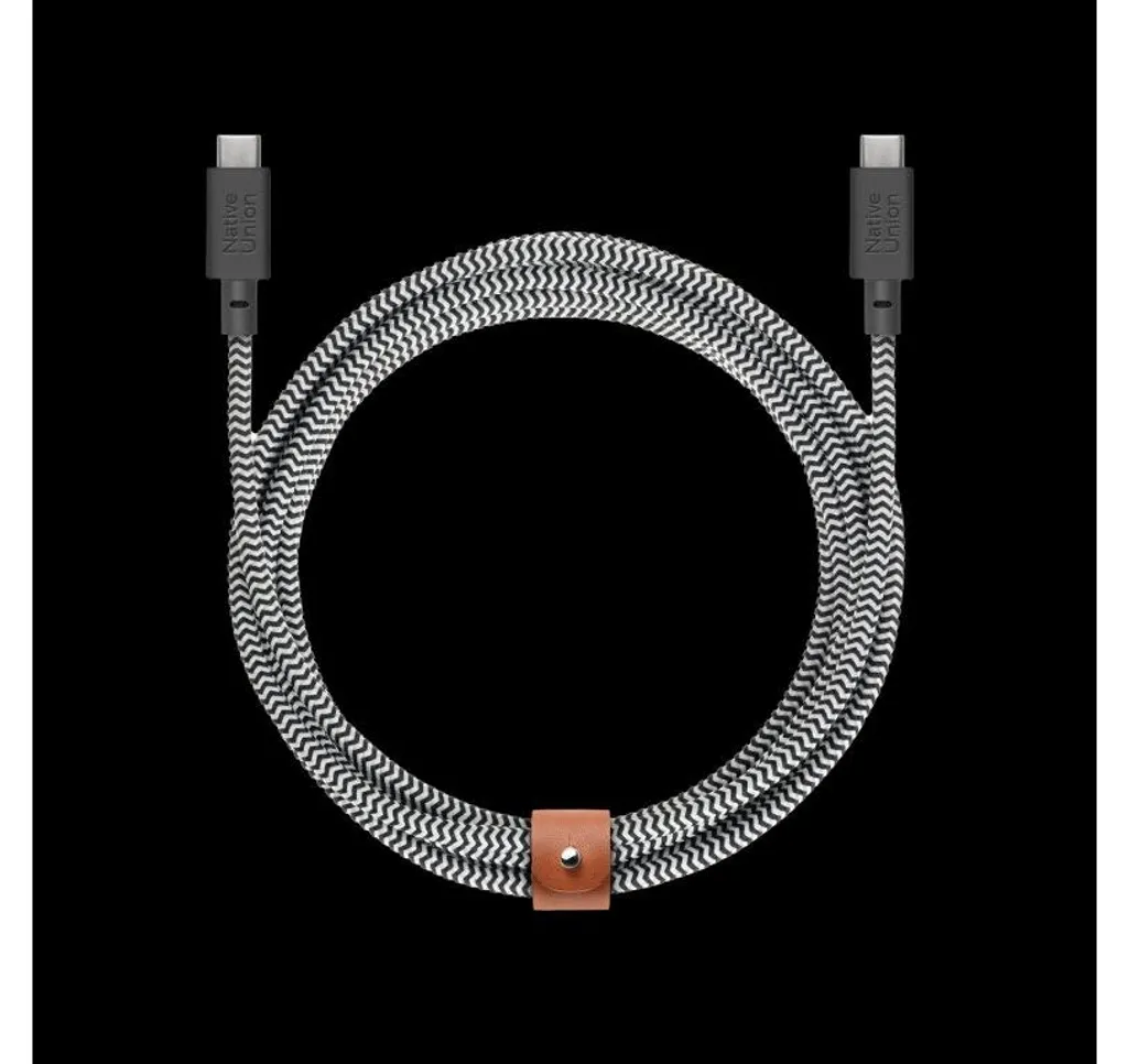 Câble USB-C vers USB-C de 3m Native Union Belt XL Charge Rapide 100W