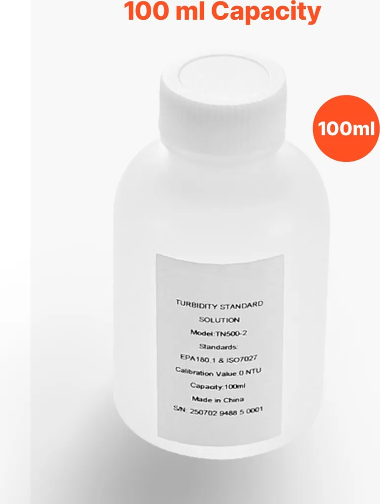 Solution Étalonnage Capteur Turbidité 0 NTU pour Contrôle Qualité de l'Eau - 4