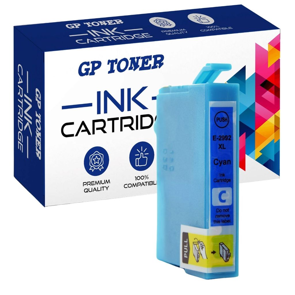 Cyan-Tintenpatronen kompatibel mit Epson 29XL XP-445 XP-442 XP-435 XP-432 XP-355