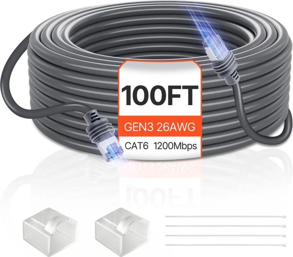 Cavo Professionale Starlink V3 30,48m | 26AWG Schermato Outdoor