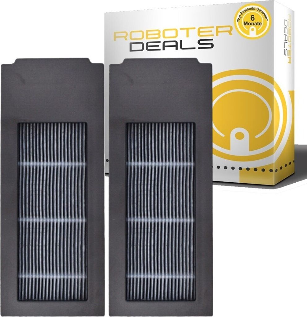 INNOVATION: Aktivkohle-Filter (2 Stück) für Ecovacs Deebot X2 Omni