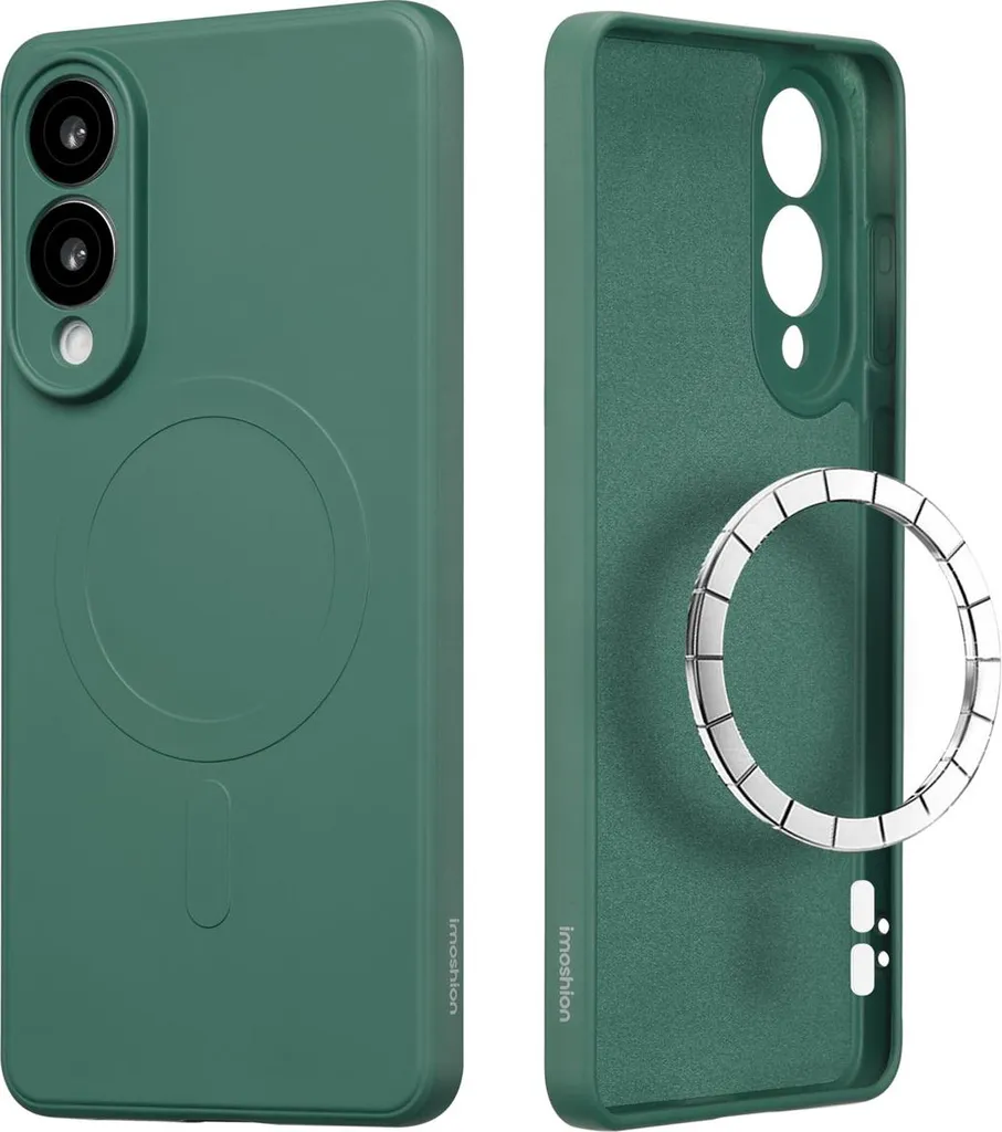 imoshion Color Back Cover MagSafe Samsung S25 Edge Verde Scuro - Shop Online