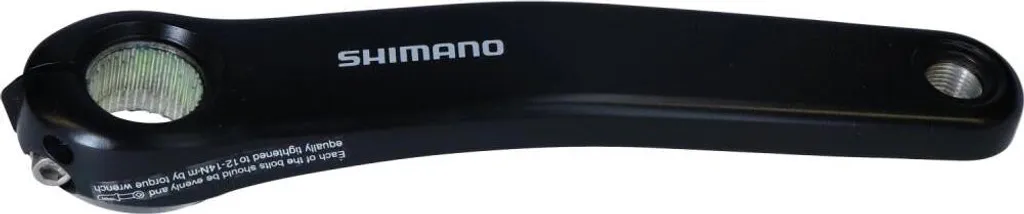 Manivelle Shimano FC-EN500 175mm pour réparation de VAE