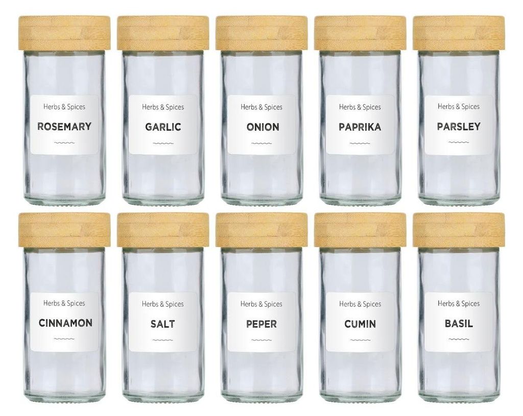 Set da 12 barattoli per spezie Alpina - Barattoli per Immagine del prodotto 