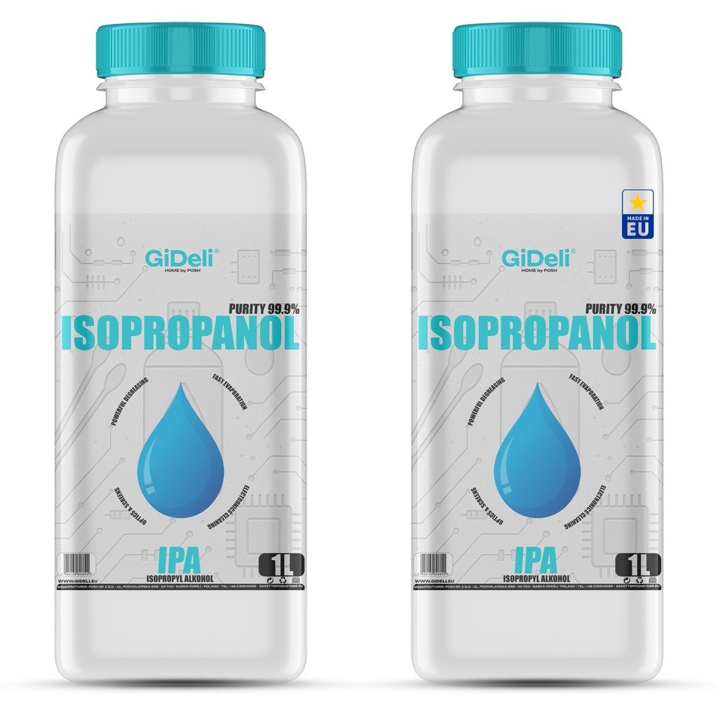 Isopropanol 2 l 99,9 % IPA Čisticí alkohol Odmašťovač pro Obrázek produktu 