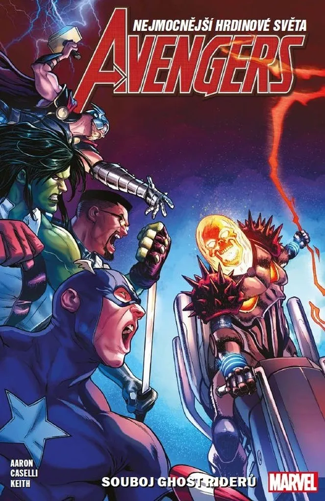 BD Avengers 5 Souboj Ghost Riderů - Roman Graphique Marvel Édition Luxe