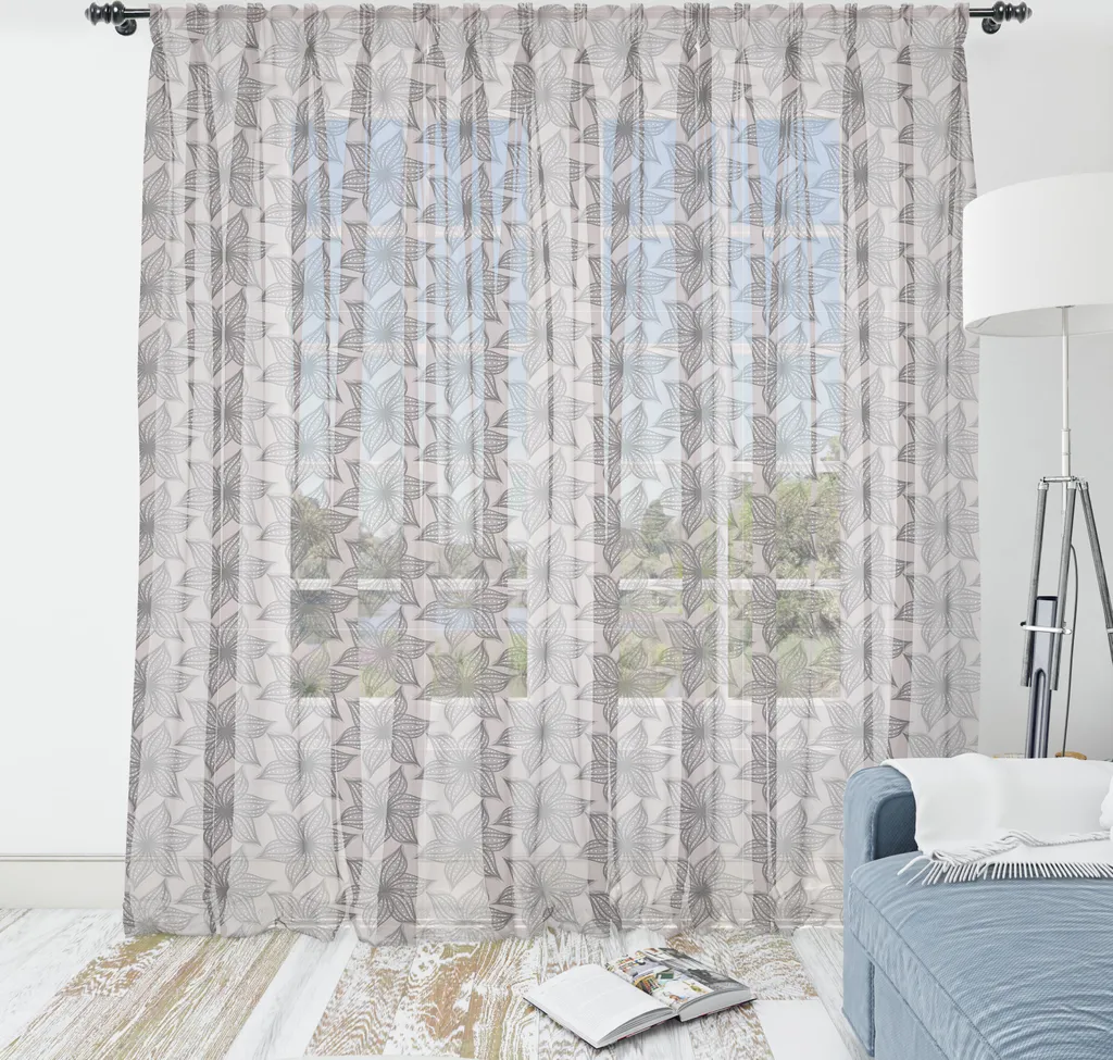 Arazzo Floreale Professionale ABAKUHAUS - Raso Setoso 220x274 cm