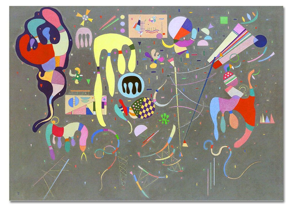 Giallobus - Verschiedene Aktionen - Vassily Kandinsky - 140L x 100B cm - Bild - Acrylglas