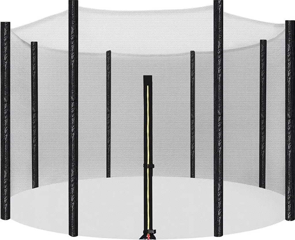 Filet pour trampoline 366 cm pour 8 poteaux - Sécurité enfants jardin