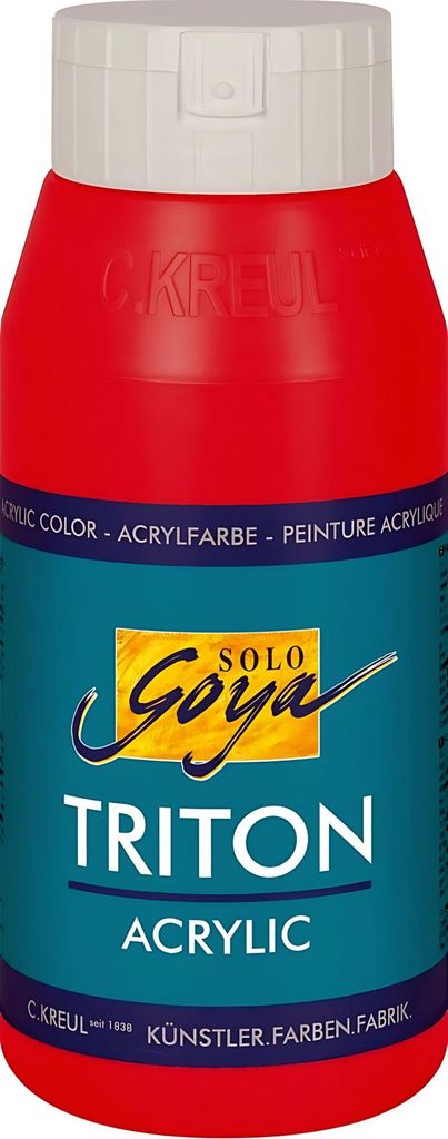 KREUL akrylová barva SOLO Goya TRITON, purpurová, 750 ml Obrázek produktu 