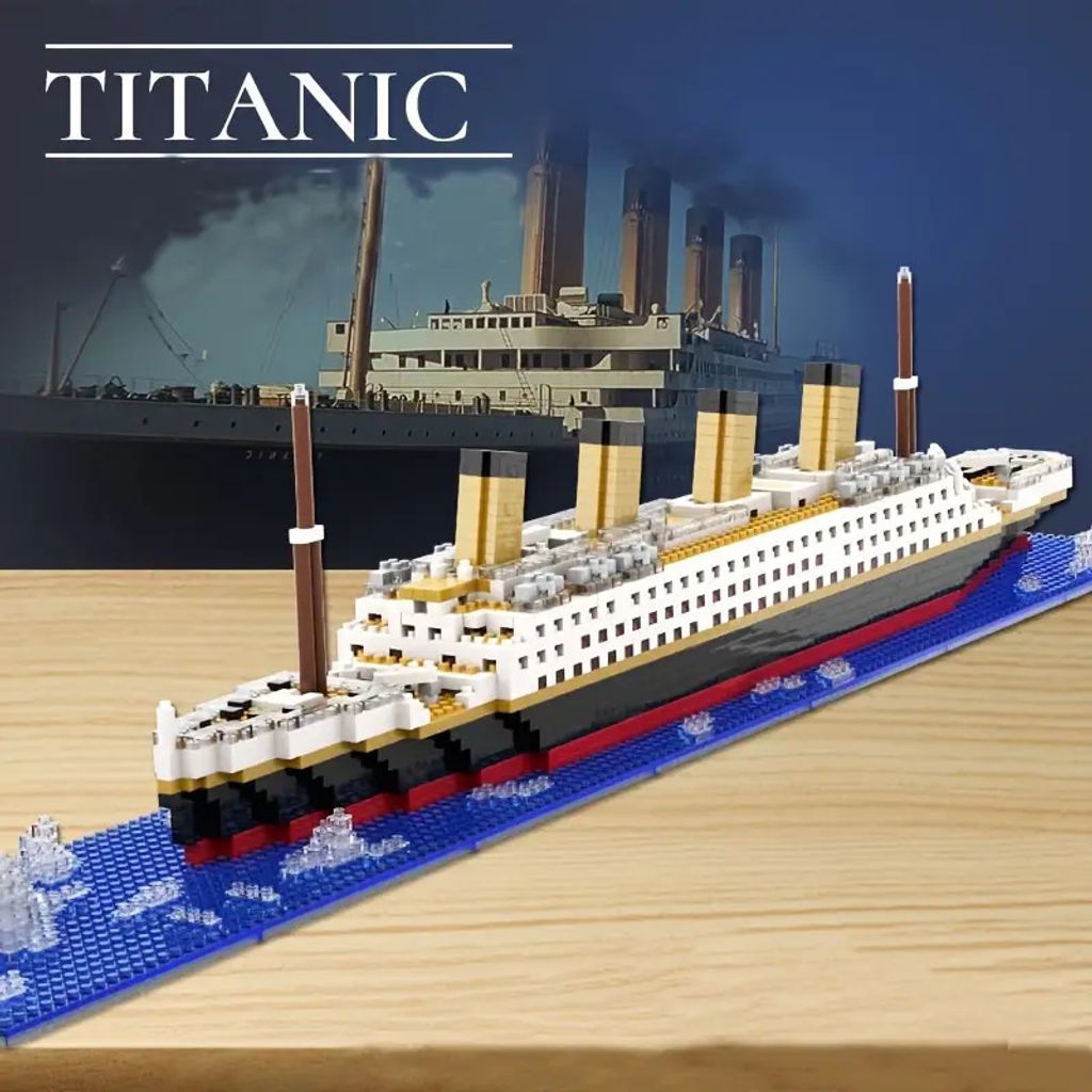 Bausatz für den Zusammenbau der Titanic, Bausteine Produktbild 10