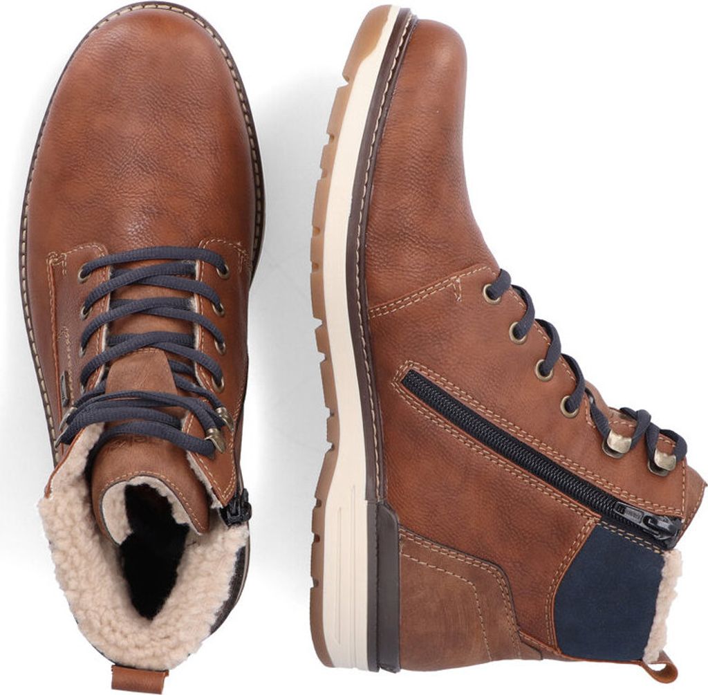 Rieker Herren Schnürboot Stiefelette Warmfutter 39442, Produktbild 17